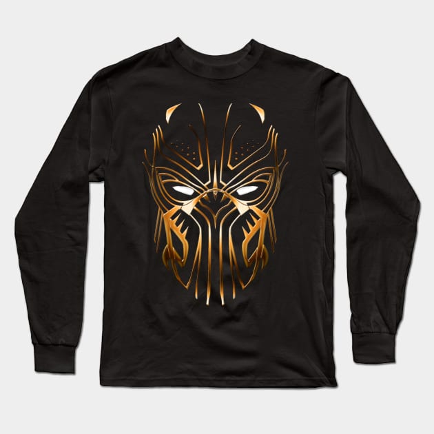 GOLDEN JAGUAR: ERIK KILLMONGER Long Sleeve T-Shirt by Jokerisback